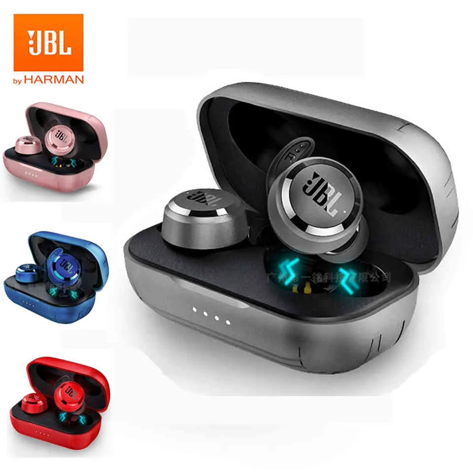 JBL T280 TWS Casque sans fil Bluetooth avec étui de chargement