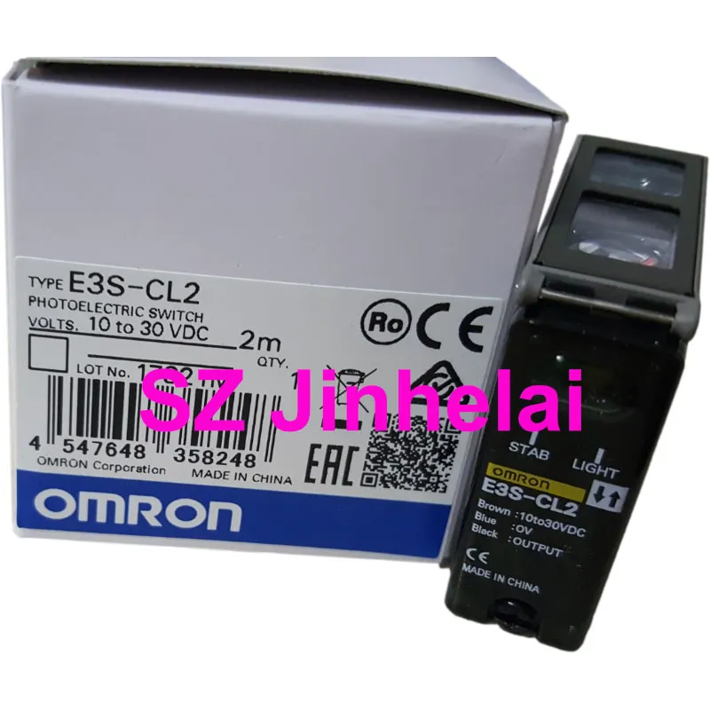 Sensore interruttore fotoelettrico OMRON nuovo e originale E3S-CL2 2M