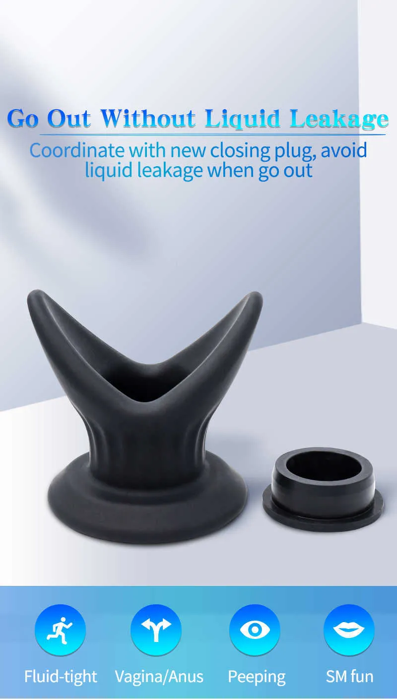 Anal Tunnel Plug: Open Hollow Buttplug For... From Gou05, $10.94