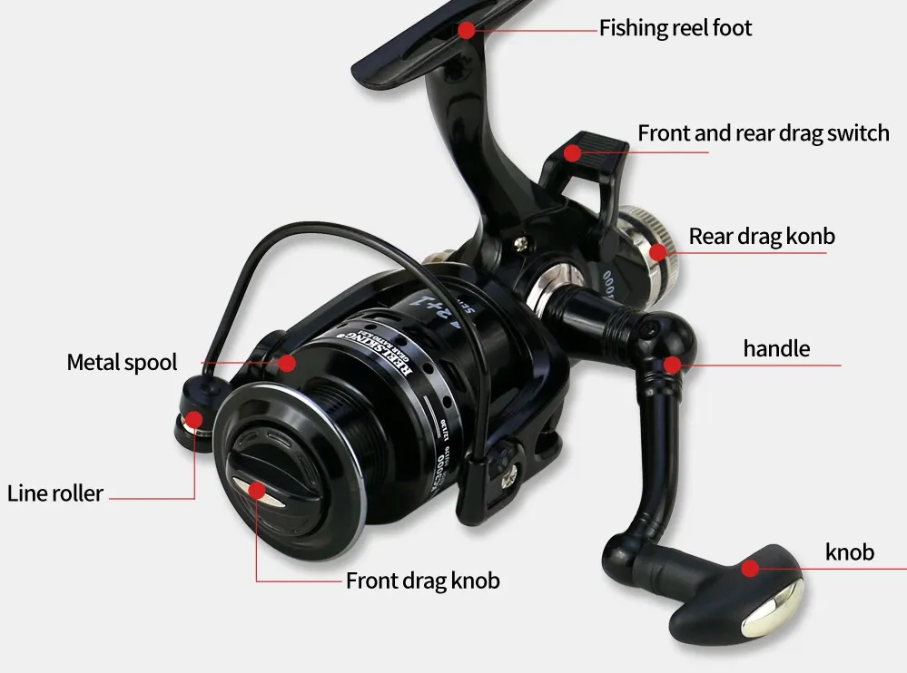 Powerful 19KG Max Dray Carp Spinning Ultralight Spinning Reel With Dual  Barke, 5.2:1 Speed Gear Ratio For Freshwater And Saltwater Fishing From  Yala_products, $38.49