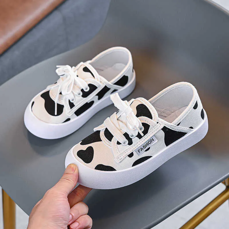 children's sneakers autumn shoes kids school for girls spring shoes boys 2021 Fashion Print canvas sports Casual shoes 3-12 year G1025