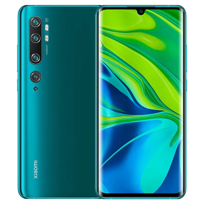 Oryginalny Xiaomi Mi CC9 Pro 4G LTE Telefon komórkowy 6 GB RAM 128 GB ROM Snapdragon 730G Octa Core 108.0MP AI Android 6.47 "Pełny ekranowy identyfikator odcisku palca 5260MAH Smart Cell Phone Phone Phone Phone