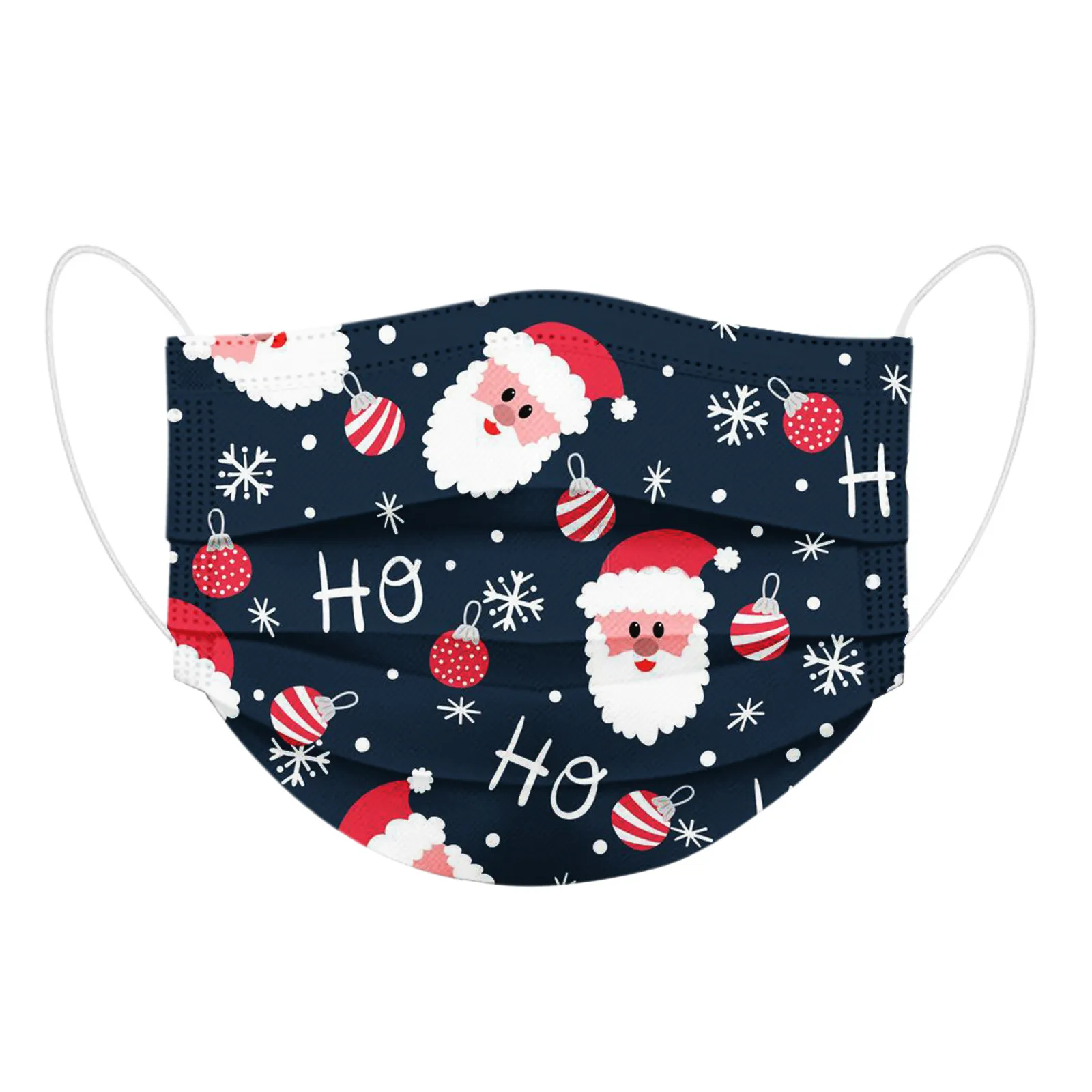 2021 Designer Masque Masques jetables de Noël Masques jetables de dessin animé bonhomme de neige enfants mignons couverture anti-poussière de protection à trois couches en stock