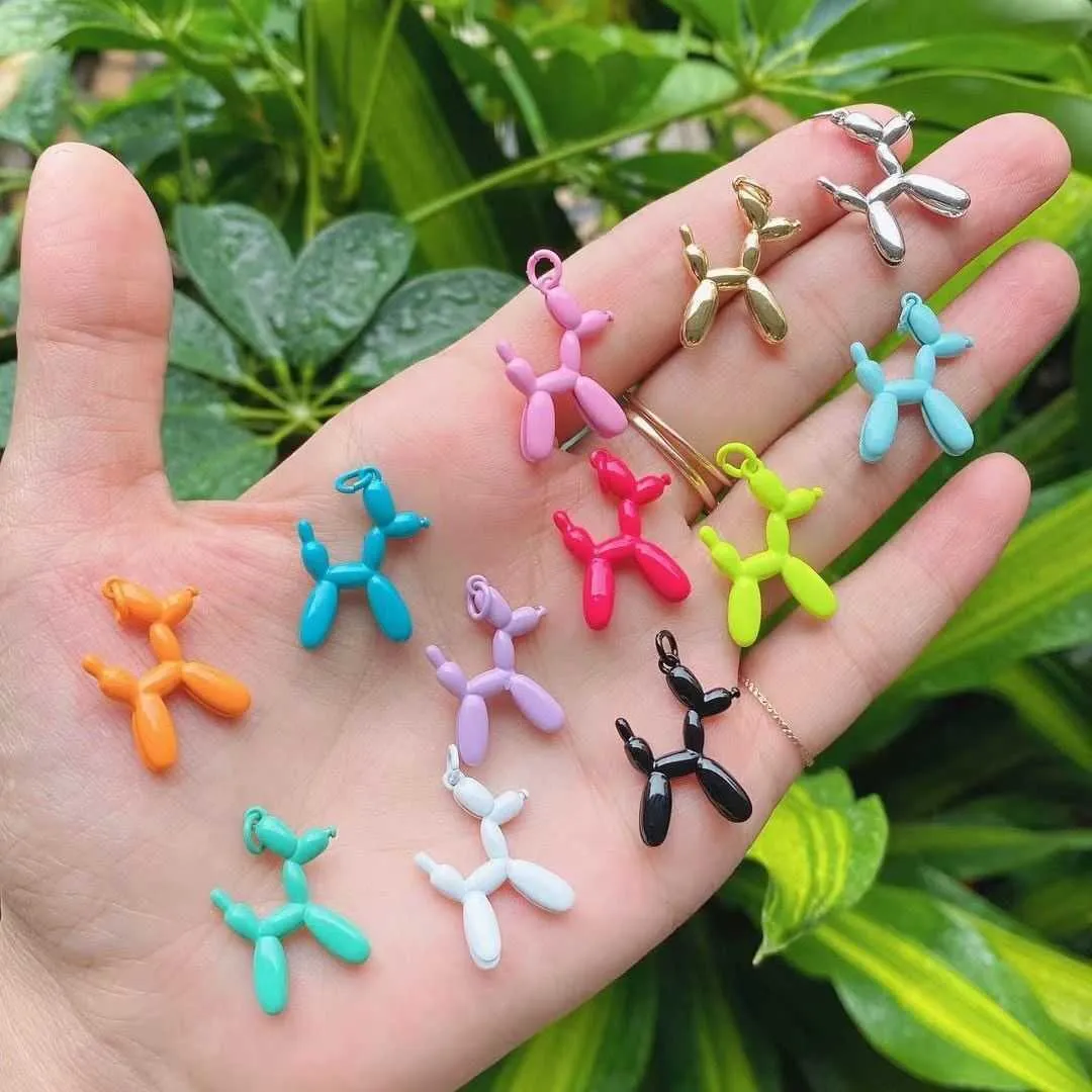Ciondolo A Forma Di Cucciolo Di Cane In Argento 925 - Per Bracciale O Collana Fai Da Te