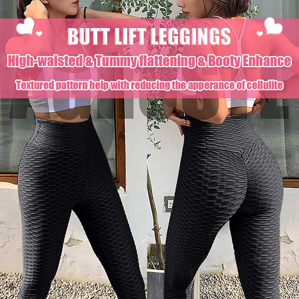 Empurrar Leggings Vestuário Feminino Anti Celulite Legging Fitness