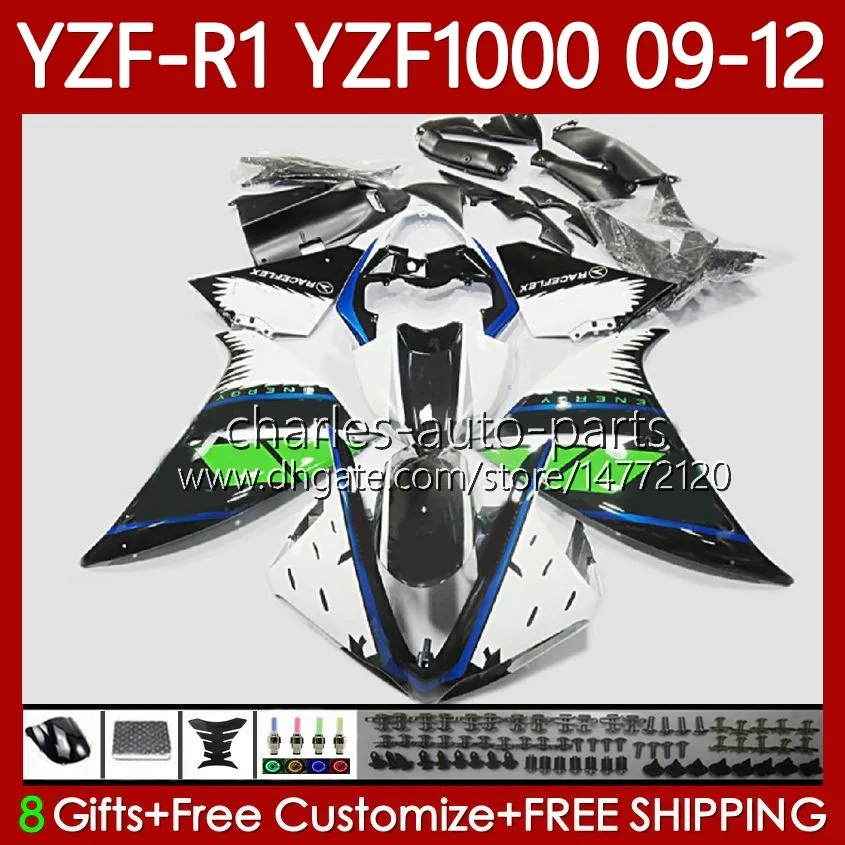 Обсуждение OEM для YAMAHA YZF-R1 YZF R1 1000 CC White BLK Green YZF1000 YZFR1 09 10 11 12 Кузов 92NO.63 YZF R 1 1000CC 2009 2010 2011 2011 2011 2011 2011 2011 2011 2011 2011 2011 2011 2011 2011 2011 2011