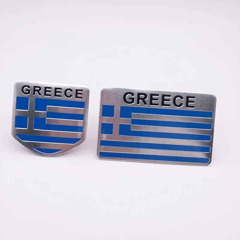 Flagge von Griechenland als Autoaufkleber