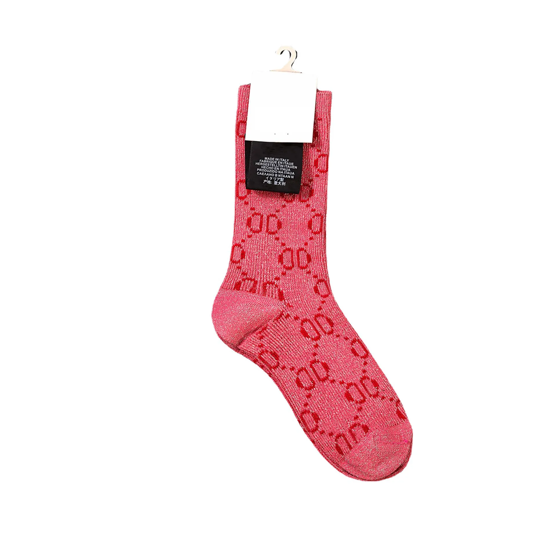 Designers Design Chaussettes longues pour hommes de luxe pour femmes Motif de lettre de mode Chaussette décontractée