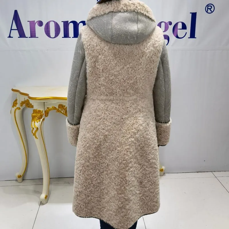 専門モールです 女性の毛皮のFaux 2021天然コート冬の女性ミンクコート 