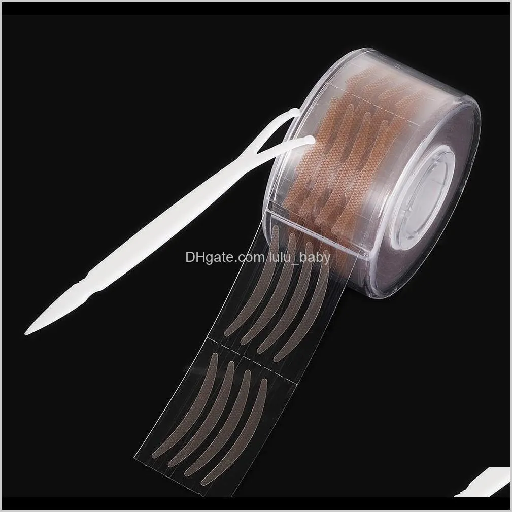 600pcs eye lift strips double eyelid tape clear gray eyelid stripe big eyes invisible double fold eyelid sticker makeup tool