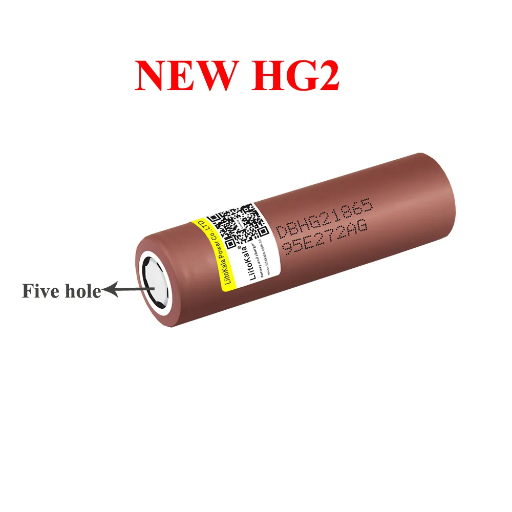 3000mah 3.7V 18650 Rechargeable Power Battery Lithium Ion Flashlight Night Light Small Electronic Tool Toy HG2 Batteries