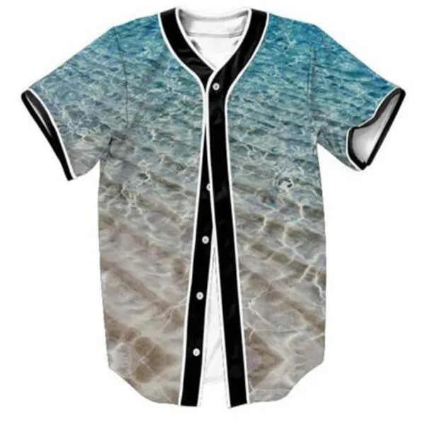 3D 야구 저지 남자 2021 패션 프린트 남자 티셔츠 짧은 소매 티셔츠 캐주얼베이스 볼 셔츠 힙합 탑 티 036
