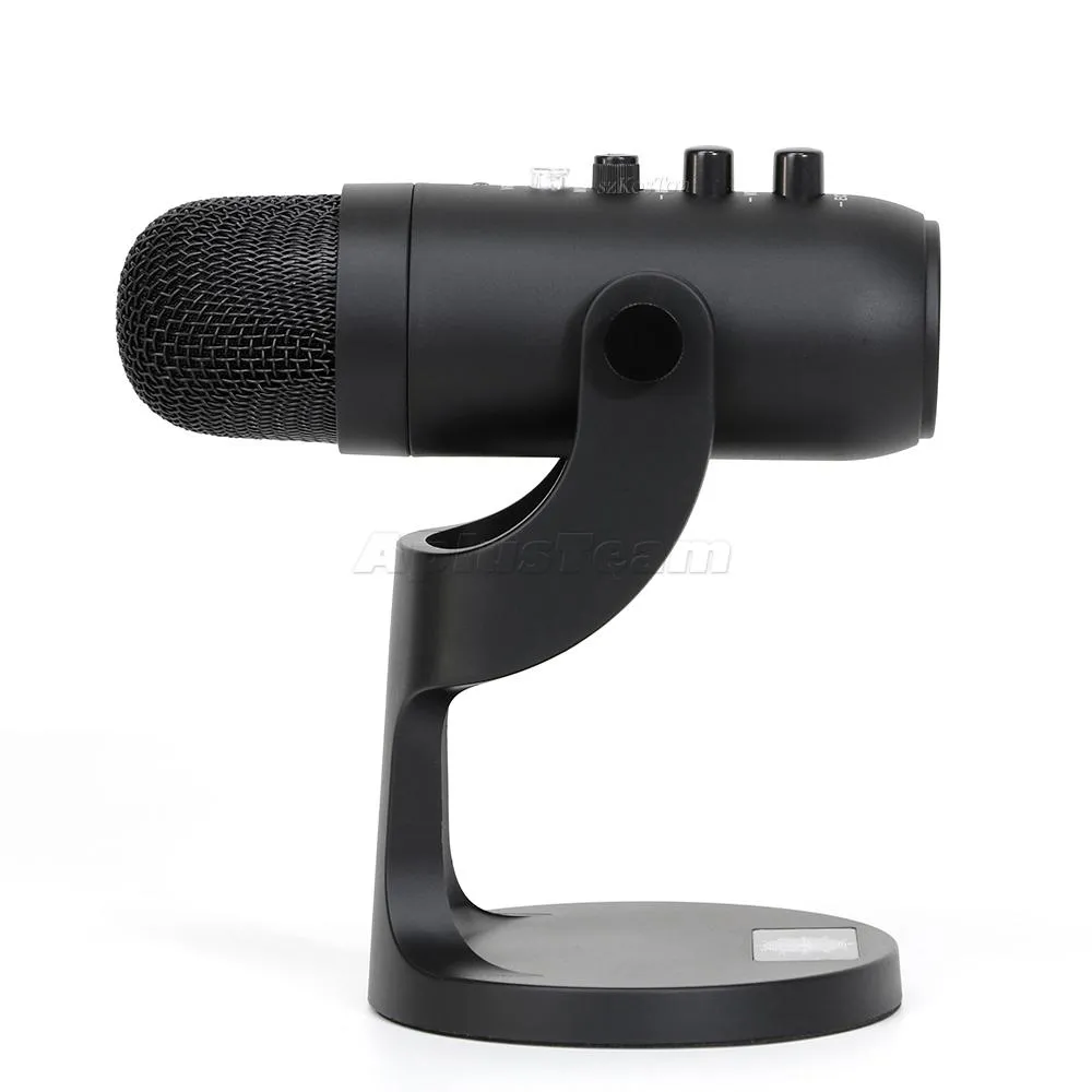 MU900 Condenser Microphone Studio Recording USB Microphone for PC Computer Streaming Video Gaming Podcasting Singing Mic Stand High Quality