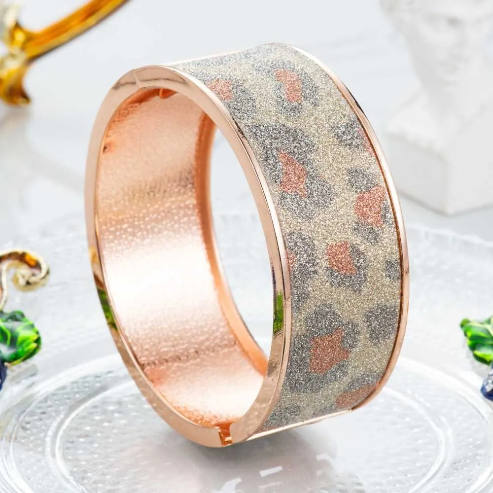 ujoy Leopard Print Cuff bangle new 2019