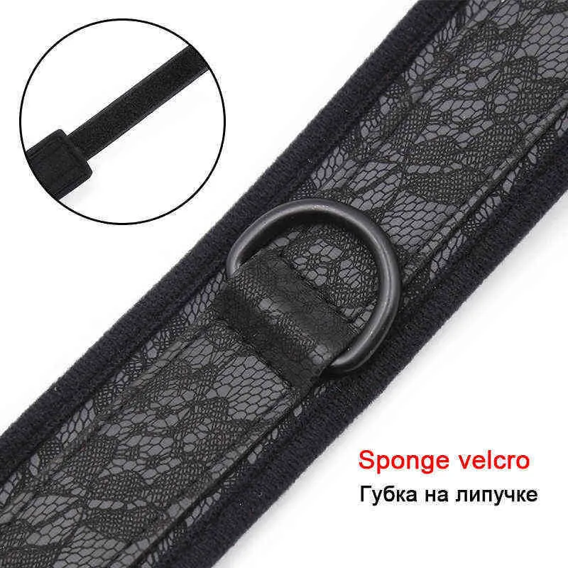 NXY Adult toys Soft Adjustable Sponge Handcuffs Ankle Cuff Restraints BDSM Toys for Couples Sex Erotic Bondage_voghion.com
