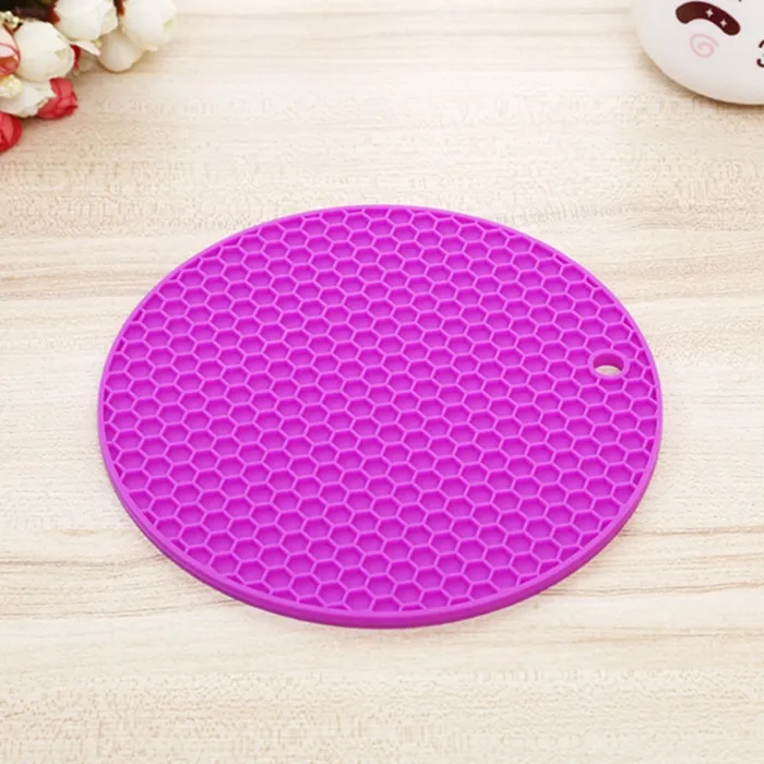 Table Silicone Pad Antidérapant Résistant À La Chaleur Tapis Coaster Coussin Set De Table Pot Titulaire Cuisine Accessoires Ustensiles De Cuisine GGA4444