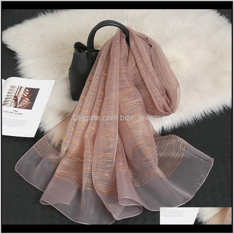 2021 newest glitter scarf silk scarves muslim hijabs women luxurious shawls fashion head wraps turbans large size headscarf