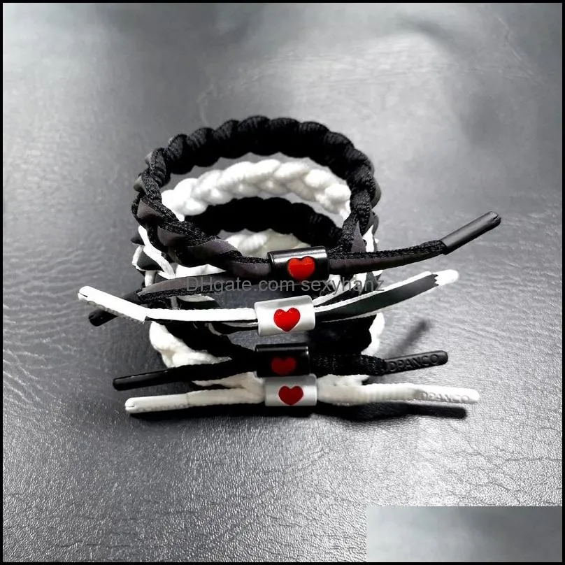 Manschettarmband JewelRylove Holographic Reflective Armband Studentpar Vävt bälte Färg Byt handrep släpp leverans 2021 NVSOJ