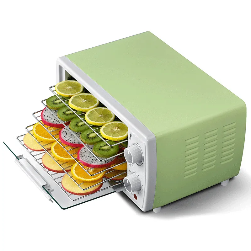 5 Trays Food Dehydrator Dried Fruit Vegetables Herb Meat Machine Small Household Pet Snacks Food Air Dryer 220V