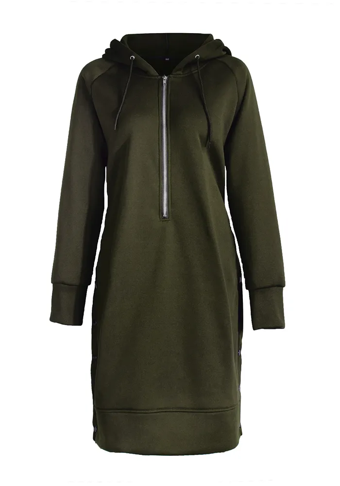 Womens Long Sleeve Hoodie Dress Casual Oversized... From Lu003, $23.69 |  DHgate.Com