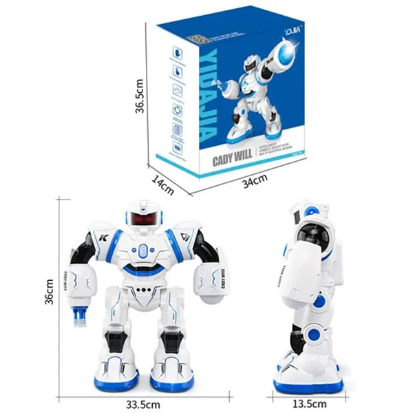 Geste intelligent sensation de robot puzzle électrique télécommande électrique musique musique danse jouets jouets enfants jouets