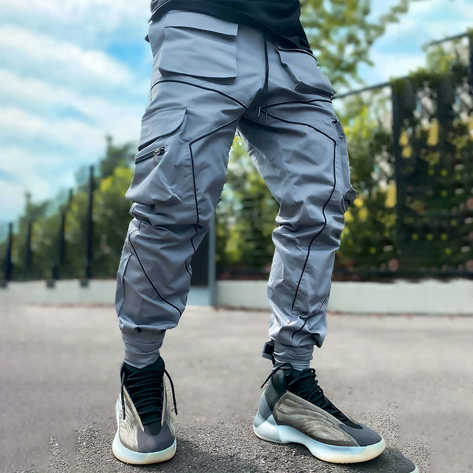 Loose sales running trousers