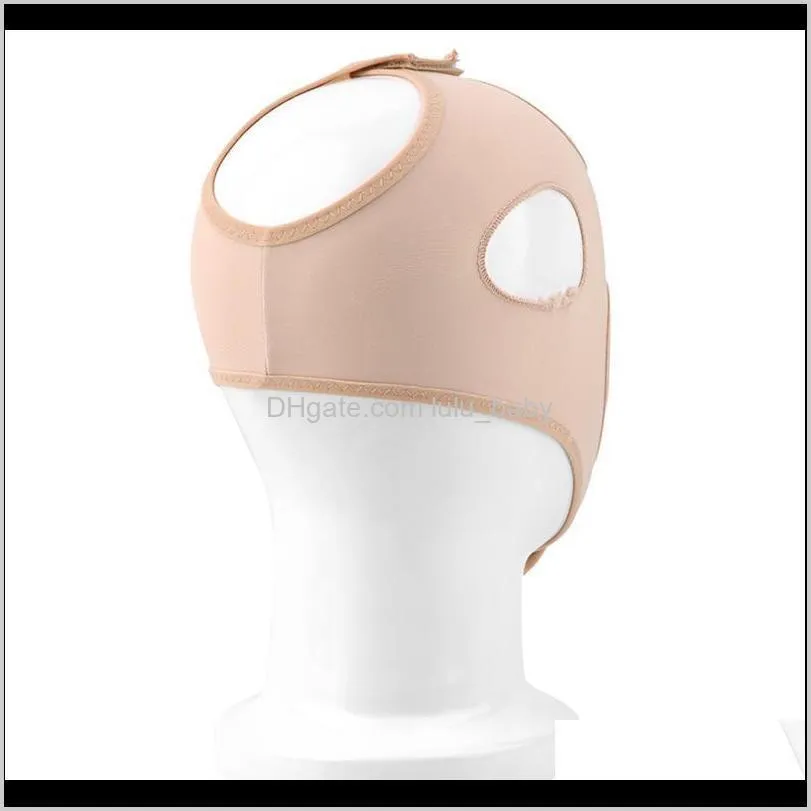 face v shaper facial slimming bandage relaxation lift up belt shape lift reduce double chin face thining band massage hot sale 666