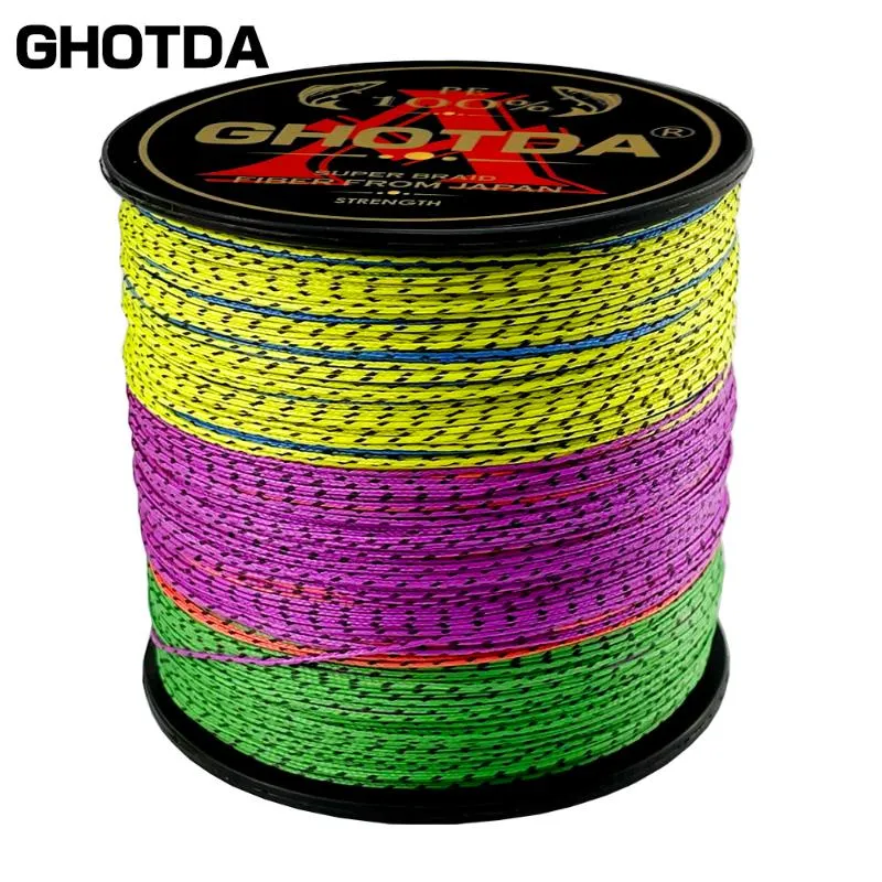GDA 8 Strand PE Fishing Microfilament Braided Fishing Line 300M  Multifilament Wire Carp Tool With Invisible Spotted Design From Ejuhua,  $17.39