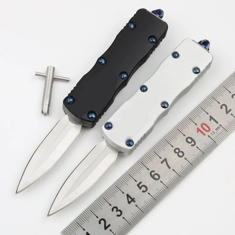 Mini DRC Dragonly 8Cr15Mov Blade Dual Action Tactical Rescue Pocket Folding Mes Junting Fishing EDC Survival Tool Knives