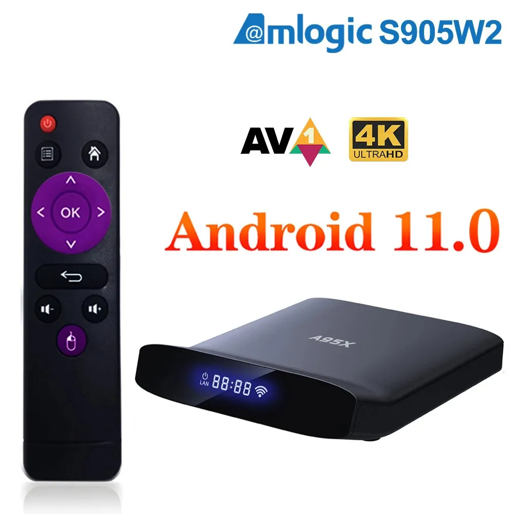 A95X W2 Android 11 TV Box 4GB RAM 64GB Storage ... From Hoybow, $25.02 ...