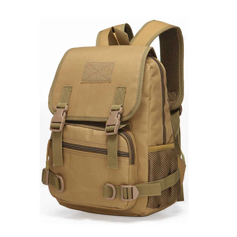 Tactical Molle Ryggsäck Barn Små Ryggsäck School Bags Kids Military Rucksack Assault Pack Y0721