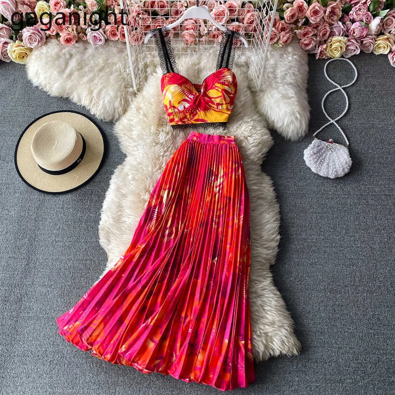 fitted lace wedding dress Two Pieces V neck Pink Floral Evening Dress Long Prom Dress sew0613 –  SELINADRESS