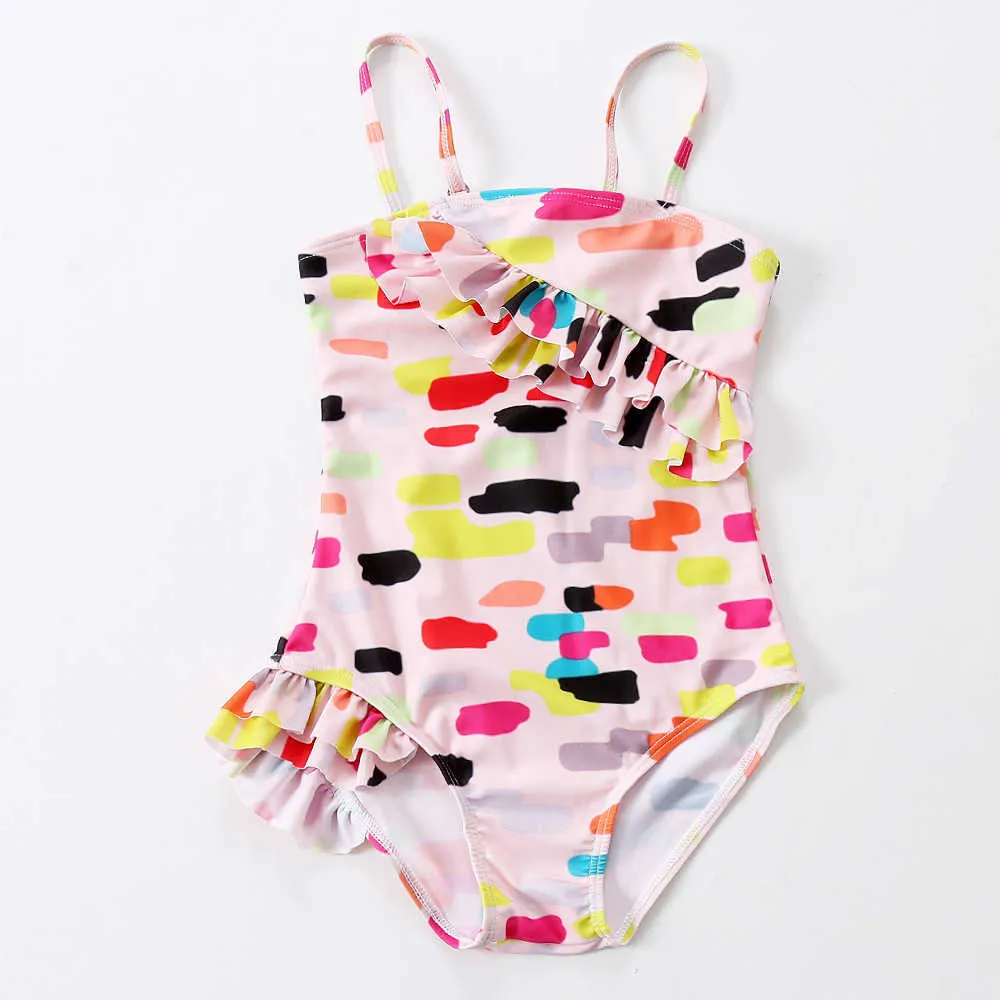 New swimsuit fashion sweet lovely children's swimsuit prd18001