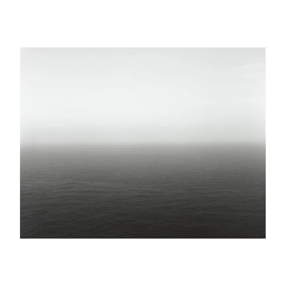 Hiroshi Sugimoto photographie mer jaune Cheju 1992 peinture affiche impression décor à la maison encadré ou sans cadre Photopaper matériel