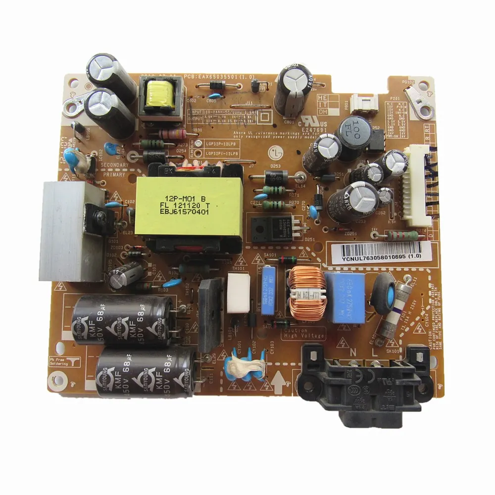 Original LCD LED Strömförsörjning TV-kort PCB-enhet EAX65035501 LGP32P-12LPB för LG LG32LS3150-CA 32LS3158-CB 32LS3159-CC
