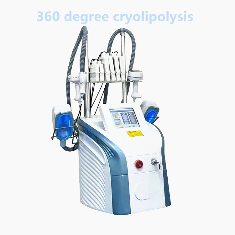 2021 Cryolipolysis Body Contouring 360 Mini Chryo Machine Double Chin Remoção Laser Slimming Equipamento de Beleza Cavitação RF