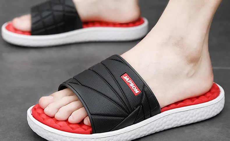 Summer Mens Foot Massage Acupressure Slippers Accupressure Home