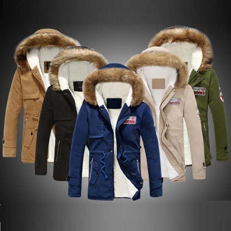 Vestes pour hommes chaqueta hombre parkas hombre invierno décontracté abrigos chaud militaire Outwear homme thermique hiver veste hommes 210518