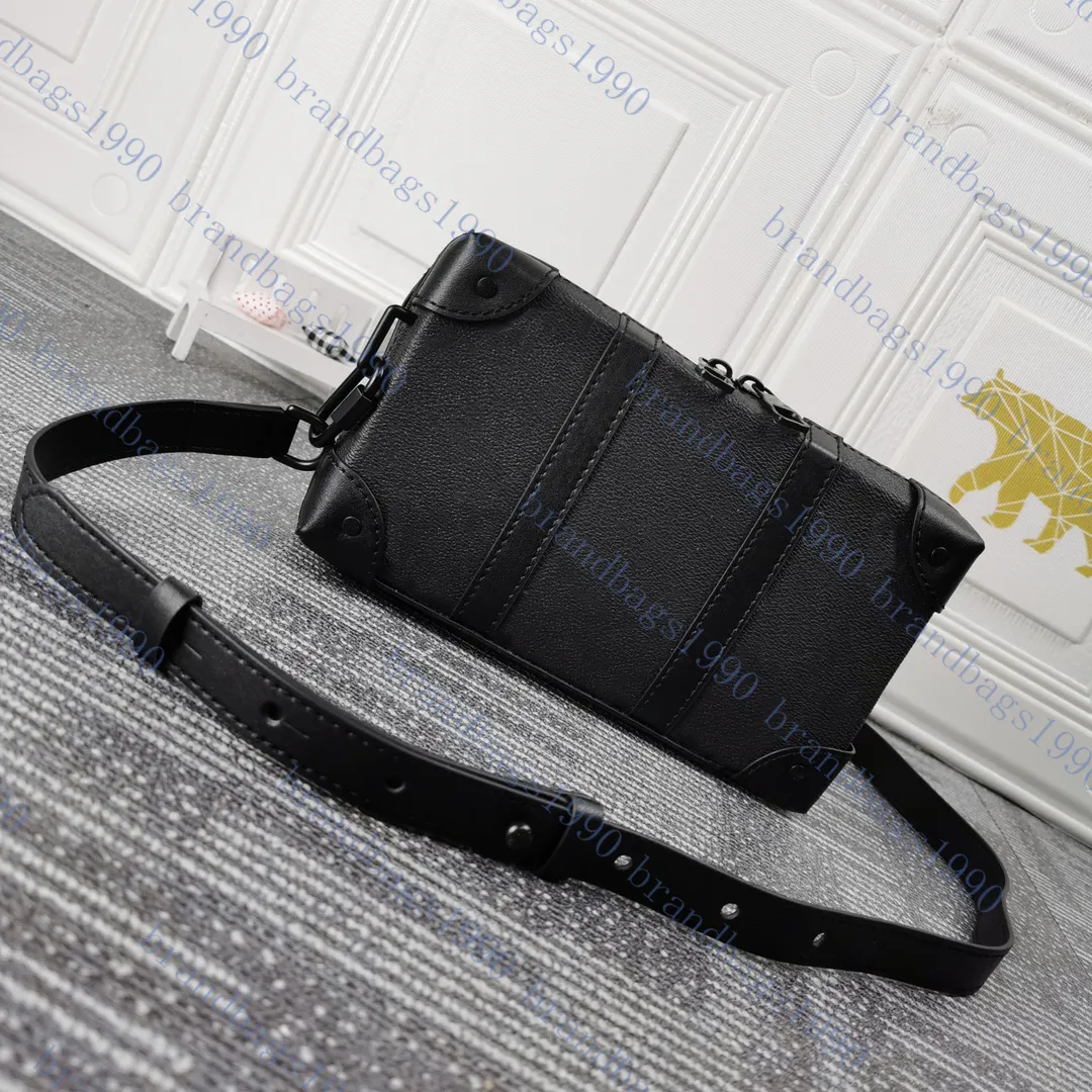 Shoulder Crisscross pattern Embossing Bag Flower symmetrical Box genuine leather Soft Canvas Bucket Pouch Women fashion Bags Cross Body handbag M69838