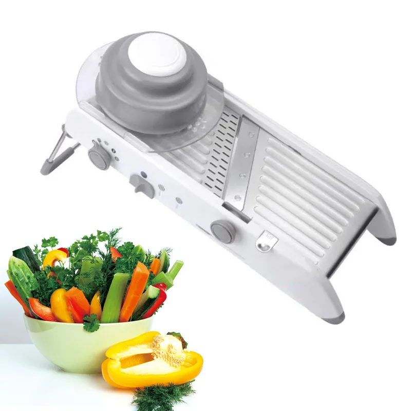 Manual Vegetable Cutter Slicer Multifunctional Round Mandoline