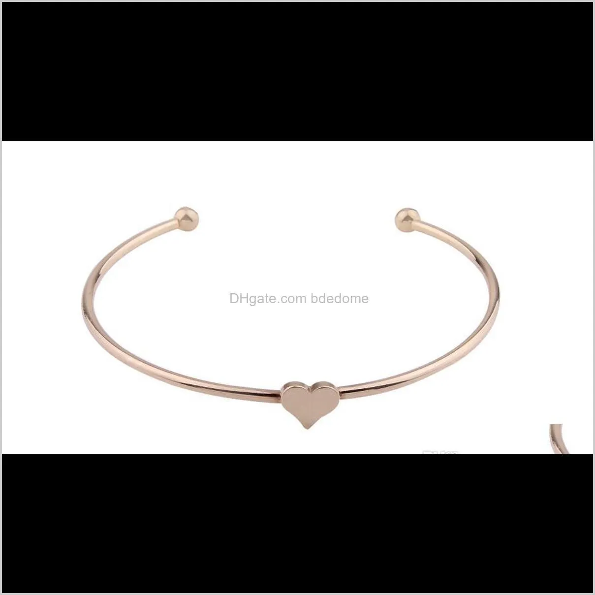 blingbling jewelry high quality bangle simple bracelet set with diamond star and moon heart casually match jewelry