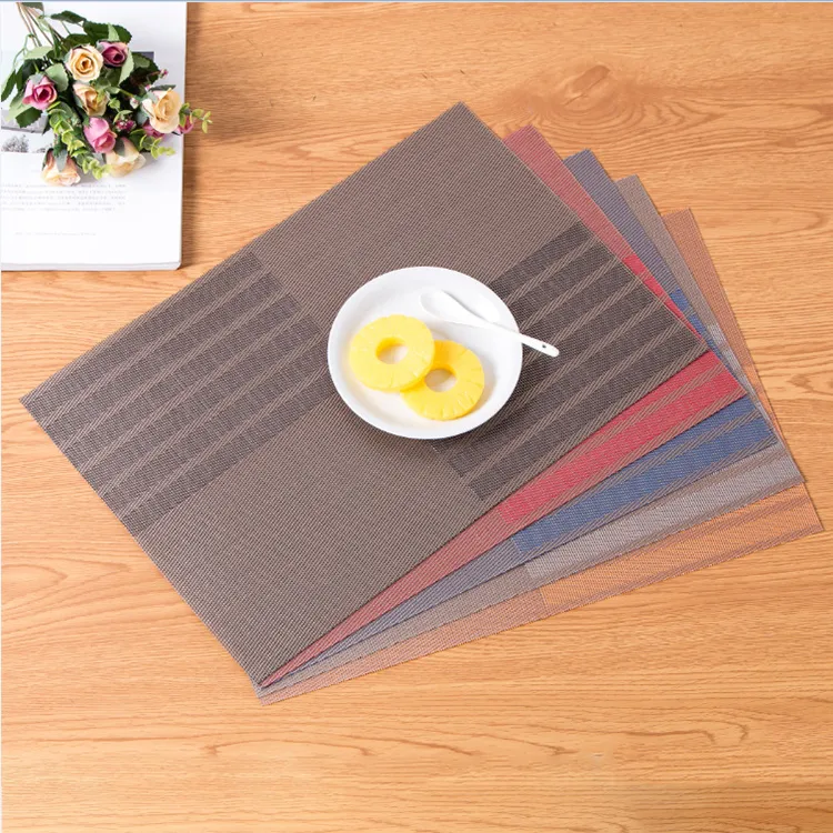 Beach Net Placemat PVC Настольный коврик Нескользящий водонепроницаемый одноразовый теплоизоляционный прокладки Western Placemat DHL Бесплатный груз