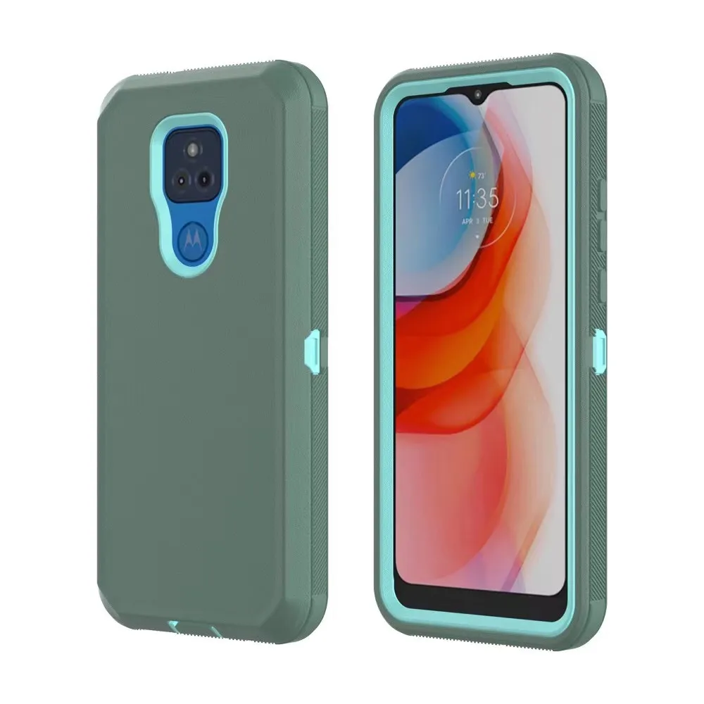 Moto Motorola G Güç Stylus için Defender Durumda 2021 GPower GPlay One Ace G 5G Kemer Klip Telefon Kılıfları T Mobil Combo Kılıf Ekran Koruyucu Darbeye Suya Dayanıklı