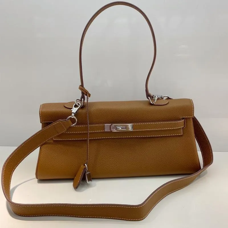 Fashion Luxurys Shoulder Bags Genuine Leather Handbag Purse Hobo Bag hot letter Wide Shoulder Strap Bag Women Wallet Large Capacity Tote bag
