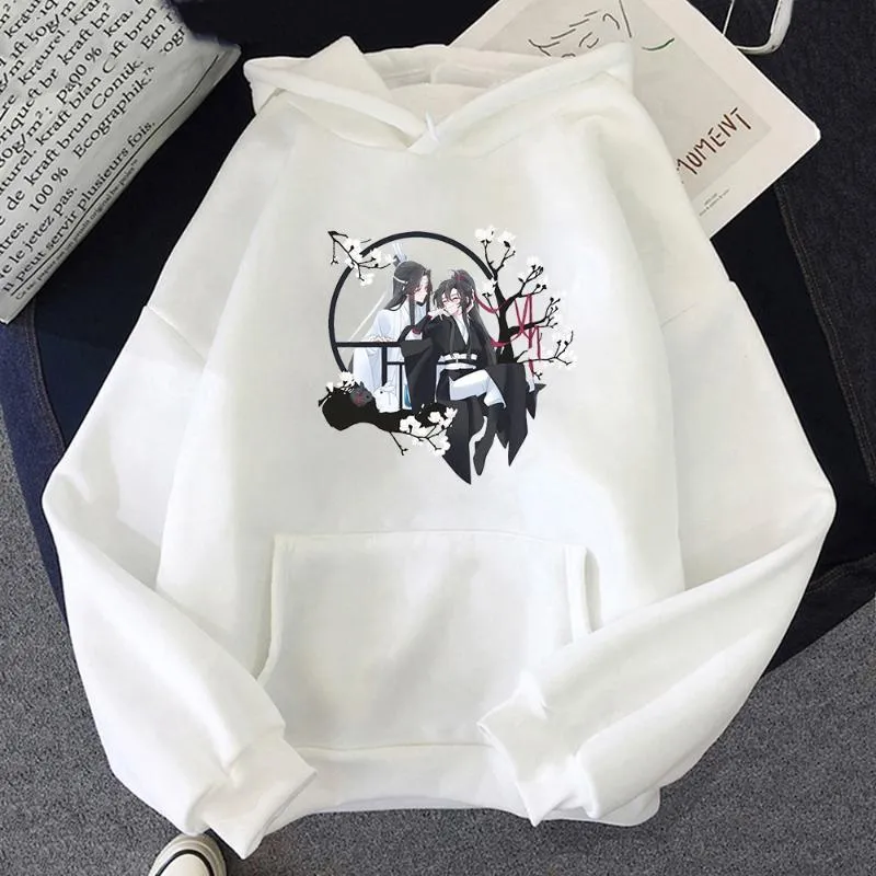 Sweats à capuche pour femmes Sweats Anime Mo Dao Zu Shi Sweat à capuche Streetwear Femmes The Untamed Lan WangJi Wei Wu Xian Imprimer Harajuku Lui-même Sweatshir