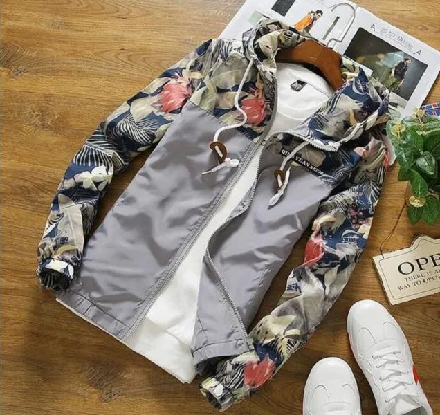 Lightweight Mens Hooded Jackets Sale Windbreaker Jacket With
