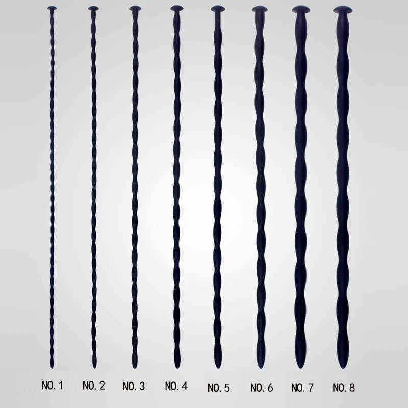 NXY Sex Adult toy Urethral Catheter Silicone Sounding Stimulant Dilator Rod Toys for Adults Men Masturbator sh_voghion.com