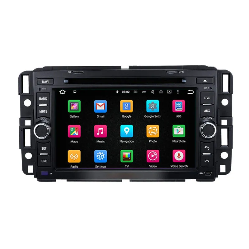 Bil DVD Stereo Android Player Support-Mirror Touchscreen Multimedia för 2007-2011 GMC Acadia