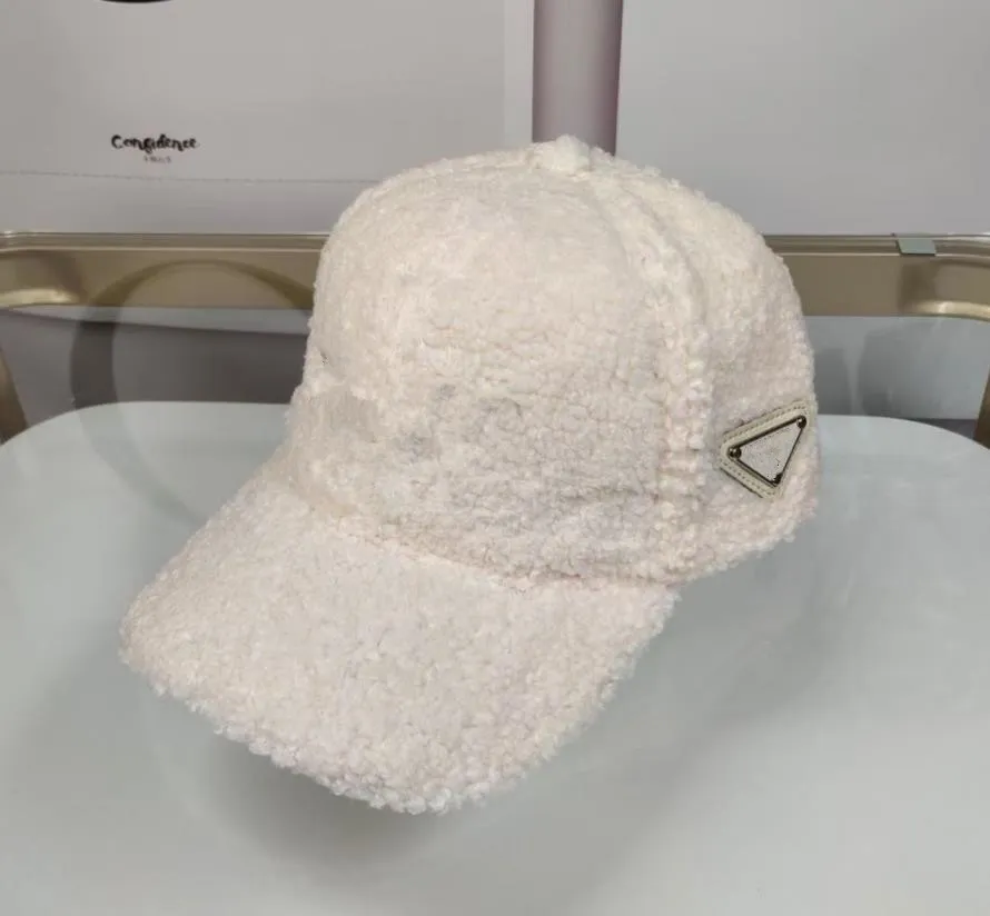 Designer Cap en peluche chapeaux de baseball mode mens pour femmes chapeau de sport