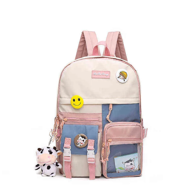 Kawaii Pink Kanken Backpack Sale For Teenage Girls Korean Style